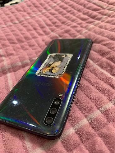 iphone 11 pro max ош: Samsung Galaxy A50, Б/у, 64 ГБ, цвет - Серый, 2 SIM — 2