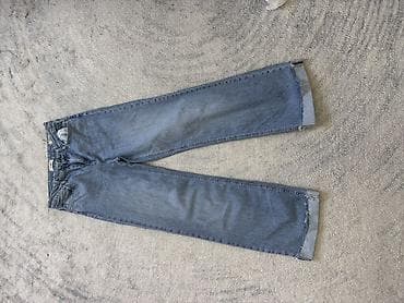 кэжуал: Жынсылар, Клеш, ColinS, Туркия, Бели өйдө, L, XL — 2