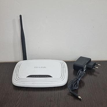 Роутер TP-LINK, TL-WR740N, беспроводной WI-FI до 150мбит/с, 1 антенна