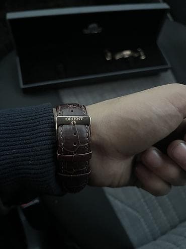 under armor: Классические часы часы, Orient, Серебро, Япония, Оригинал, Мужские, Новый — 4