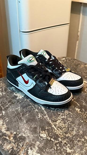 Атайын кийим: Кроссовки Nike Dunk Low (модель Just Do It) - Силуэт: низкий профиль — 5