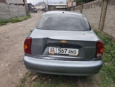 Транспорт: Chevrolet Lanos: 2006 г., 1.5 л, Кол менен иштөөчү, Бензин, Седан — 5