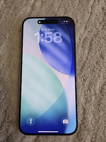 ipad 8th gen: IPhone 15 Pro, Б/у, 512 ГБ, Natural Titanium, Кабель, 93 % — 3