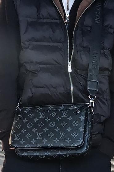 рюкзак луи витон: Сумка через плечо Louis Vuitton, мужская/унисекс. - Материал — 1