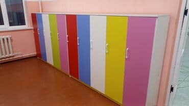 для раздевалки: Шкаф для раздевалки, Новый, ЛДСП — 5