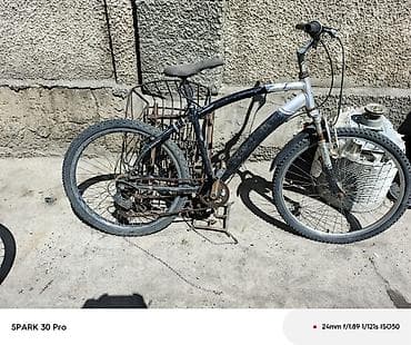 мтб mtb: Горный велосипед, Рама M (156 - 178 см), Сталь — 3