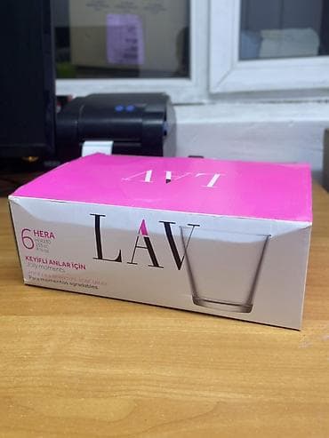 Набор стеклянных стаканов LAV HERA, 6 шт. - Модель: HERA (код HER230)