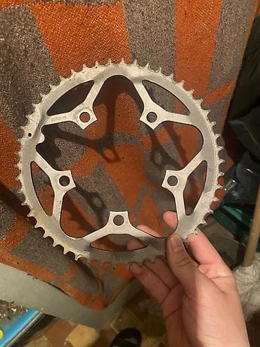 format velosiped: С БОЛЬТАМИ ДАМ Велосипедная передняя звезда (чейнринг) - Материал — 2