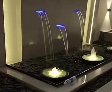 led matrix panel: Декоративные фонтаны — 1