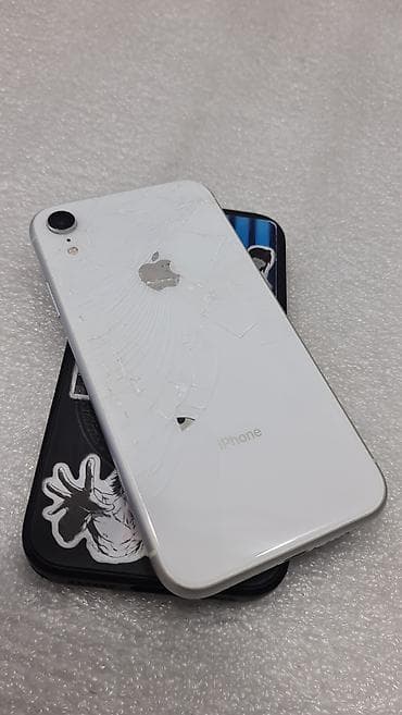 чехол хр: IPhone Xr, Б/у, 64 ГБ, Белый, Чехол, 77 % — 8