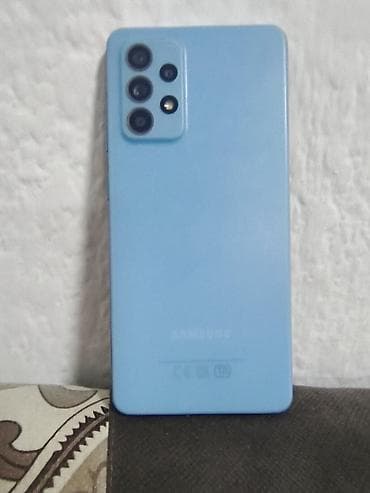 iphone 12 pro max: Смартфон Samsung Galaxy A52, голубой цвет. Основные характеристики: - — 2