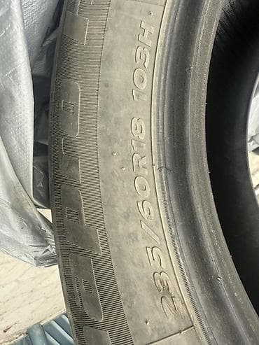 6000: Шины 235 / 60 / R 18, Лето, Б/у, Комплект, Легковые, Корея, Nexen — 7