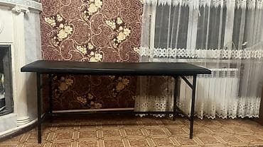 столл: Массажный/косметологический стол стационарный. - Размеры примерно — 2