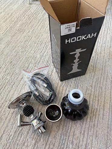 Кальян в коробке (Hookah), разборная компактная модель. Комплектация