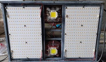 садовый светильник на солнечной батарее: Борд (king bright) 240 Вт. full spectrum 3000k+Epistar 660 нм+UV,+ — 4