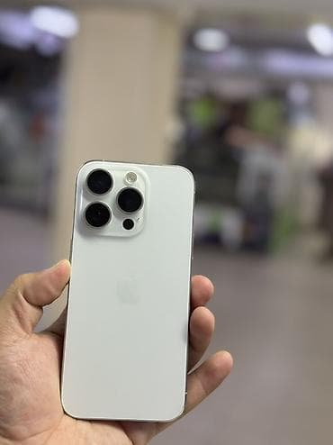 ipad 8th generation: IPhone 15 Pro, Белый — 1