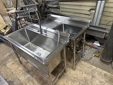 Компрессорлор: Срочно продам нержавейку 4 стола 2 стеллажа две раковины одна со — 7