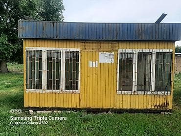 Передвижной киоск/павильон из дерева и металлаю - Конструкция: каркас