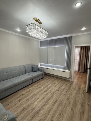 прадаю дом ак ордо: 2 комнаты, 53 м², 108 серия, 9 этаж, Дизайнерский ремонт — 1