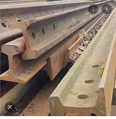 гидрообразивная резка: Рельсы стальные для железнодорожного/кранового пути. - Тип: массивные — 1