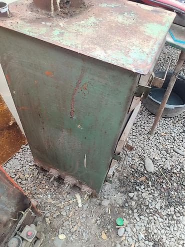 печь отработка: Твердотопливная печь-буржуйка с тремя камерами и Кател газовый - — 7