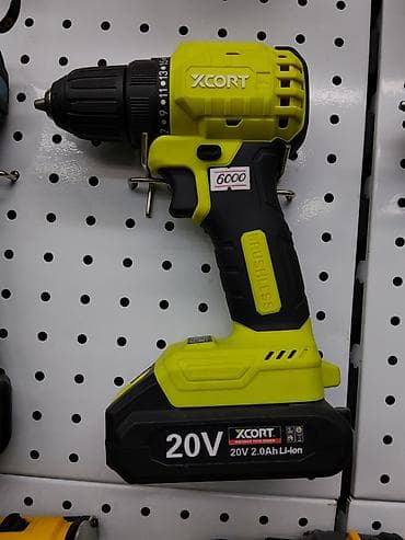 xcort: Аккумуляторная дрель-шуруповерт XCORT (бесщеточная) - Питание: 20V - — 1