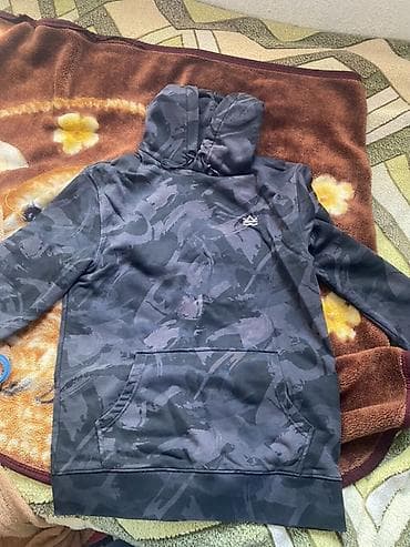 Толстовка с капюшоном, камуфляжный принт (оттенки