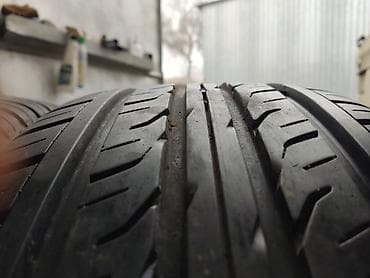 25555 r18: Шины 255 / 55 / R 18, Лето, Б/у, Комплект, Dunlop — 6