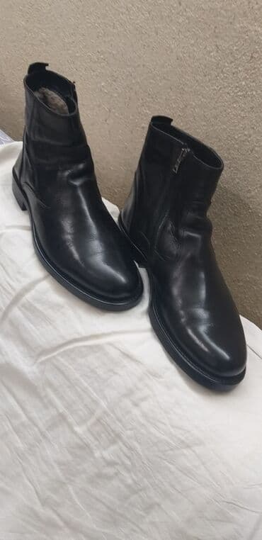 сапоги зимние женские натуральная кожа натуральный мех распродажа: Сапоги мужские зимние, б/у, состояние идеальное, одевались на выход — 1