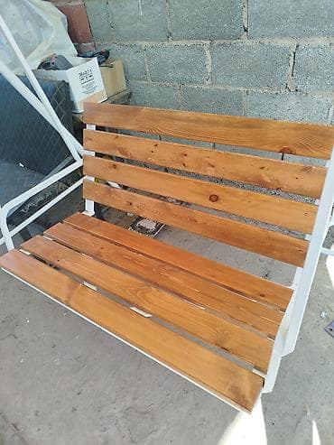 большие зонты: Садовые качели Со спинкой, Без крыши — 2