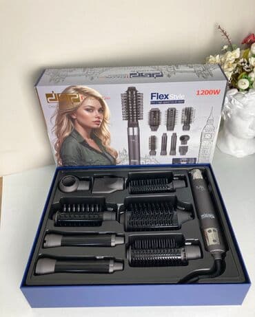 фен с вращающейся щеткой: Фен щетка с крутящейся насадкой, фен стайлер, фен брашинг DSP 50124 9 — 3