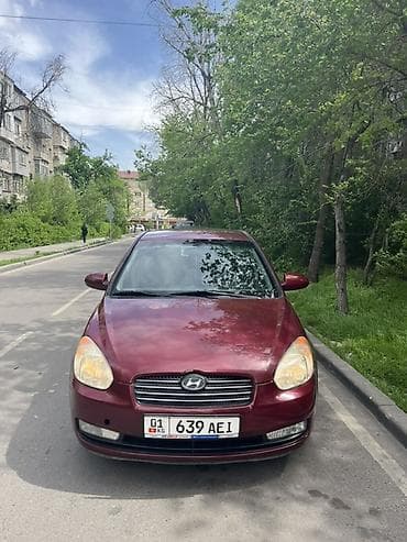 Hyundai Accent: 2007 г., 1.6 л, Автомат, Бензин, Седан