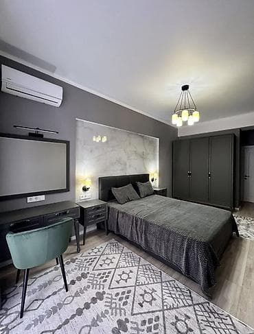 elite hause: 2 комнаты, Агентство недвижимости, Без подселения, С мебелью полностью — 2