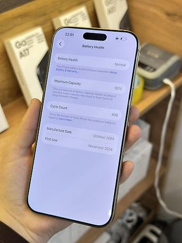 poco x3 pro max: IPhone 16 Pro Max, 256 ГБ, Серебристый, Кабель, 90 % — 6