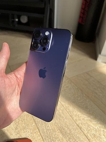 айфон 14 про макс новый: IPhone 14 Pro Max, Б/у, 128 ГБ, Deep Purple, Кабель, 100 % — 1