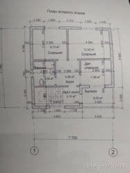 продаю дом коммунаров: Дом, 43 м², 2 комнаты, Собственник, ПСО (под самоотделку) — 9