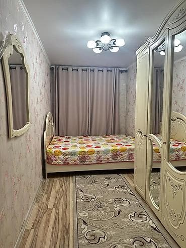 3 бөлмө, 58 м², Жеке план, 2 кабат, Евро оңдоо