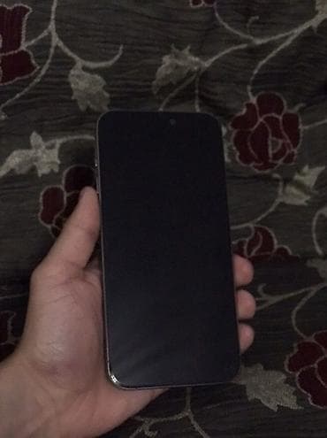 Apple iPhone: IPhone 15 Pro Max, Б/у, 256 ГБ, Серебристый, Чехол, Кабель, 87 % — 2