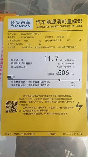 byd plus: Changan Qiyuan Q05: 2026 г., Вариатор, Электромобиль, Кроссовер — 2