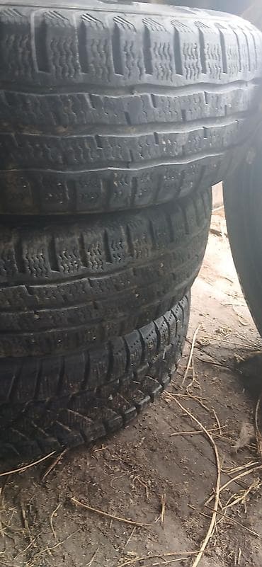 Транспорт: Колеса в сборе R 15, Зима, Б/у, Комплект, Грузовики/Автобусы, Железные, отверстий - 5 — 9