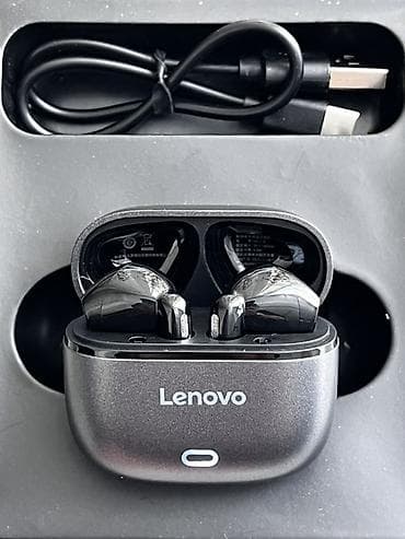 red magic: Беспроводные наушники Lenovo TWS с зарядным кейсом - Форм‑фактор — 1