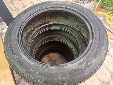 19: Шины 235 / 55 / R 19, Лето, Б/у, Комплект, Внедорожные (АТ/МТ), Япония, Hankook — 1