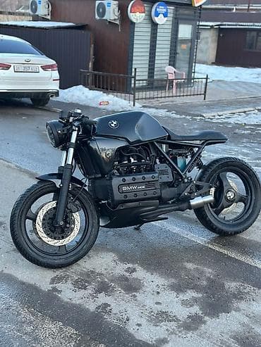racer: Кастом-кафе рейсер на базе BMW K100 (рядная «плитка» K‑серии) — 1