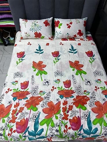 бумага калька: Комплекты постельного белья из хлопка с различными принтами — 1