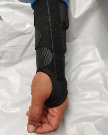 кистевые бинты: Ортез на запястье с усиленной фиксацией. Левая и правая в наличии - — 4