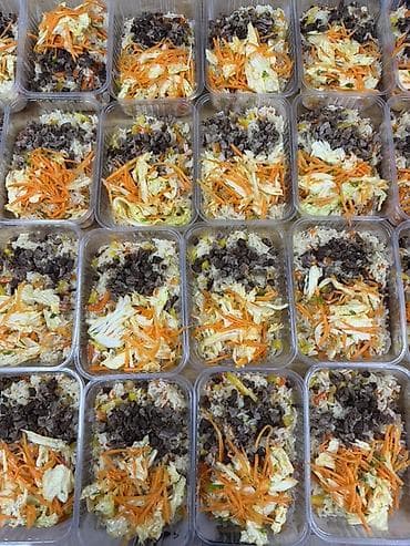 готовые раки: Обеды по 180 сом Доставка бесплатная Вкусно и сытно Түшкү тамактар — 5