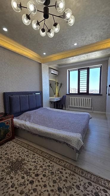 Батирлер: 3 бөлмө, 98 м², Жал мкр (а.и. Жогорку, Ортоңку, Төмөнкү) Элитка, 9 кабат, Жаңы ремонт — 10