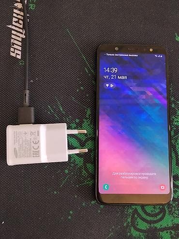 samsung a01: Samsung Galaxy A6 Plus, Б/у, цвет - Черный, 2 SIM — 3