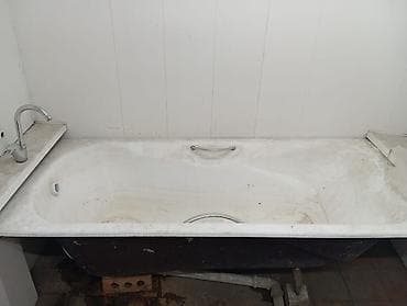 marvel legends: Чугунная ванна с двумя хромированными поручнями - Материал: чугун — 2