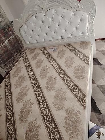 куплю бу шкаф: Срочно сатам спальный жаны эле бойдон Кровать с высоким изголовьем в — 6